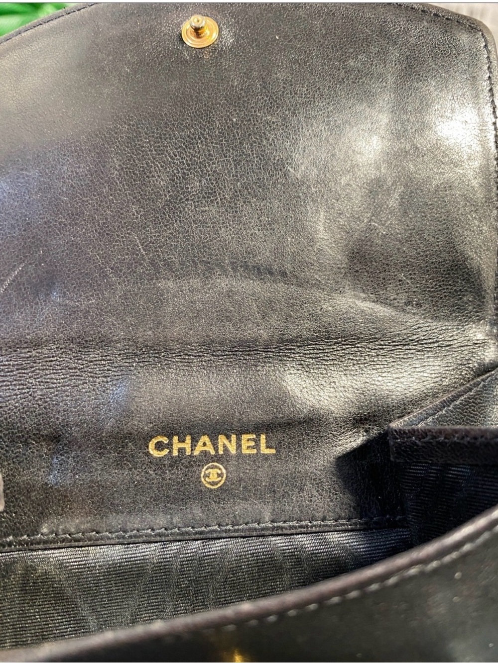 Authentic CHANEL Timeless CC Logo Leather Wallet - Picture 10 of 15